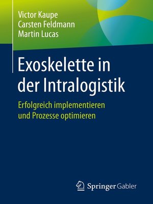 cover image of Exoskelette in der Intralogistik